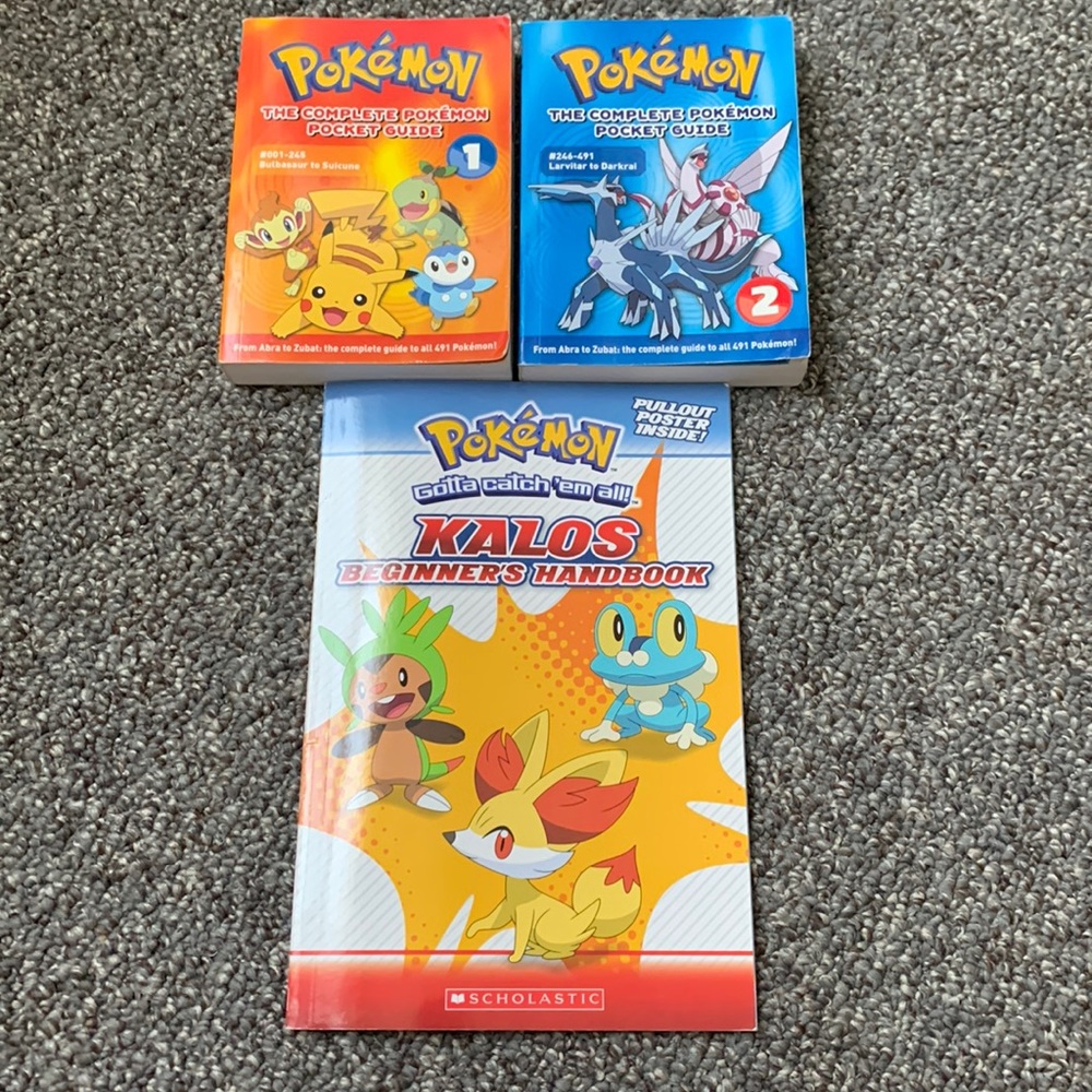 Pokémon books